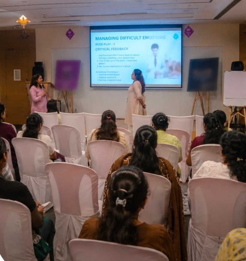 other trainers helping to conduct sessions